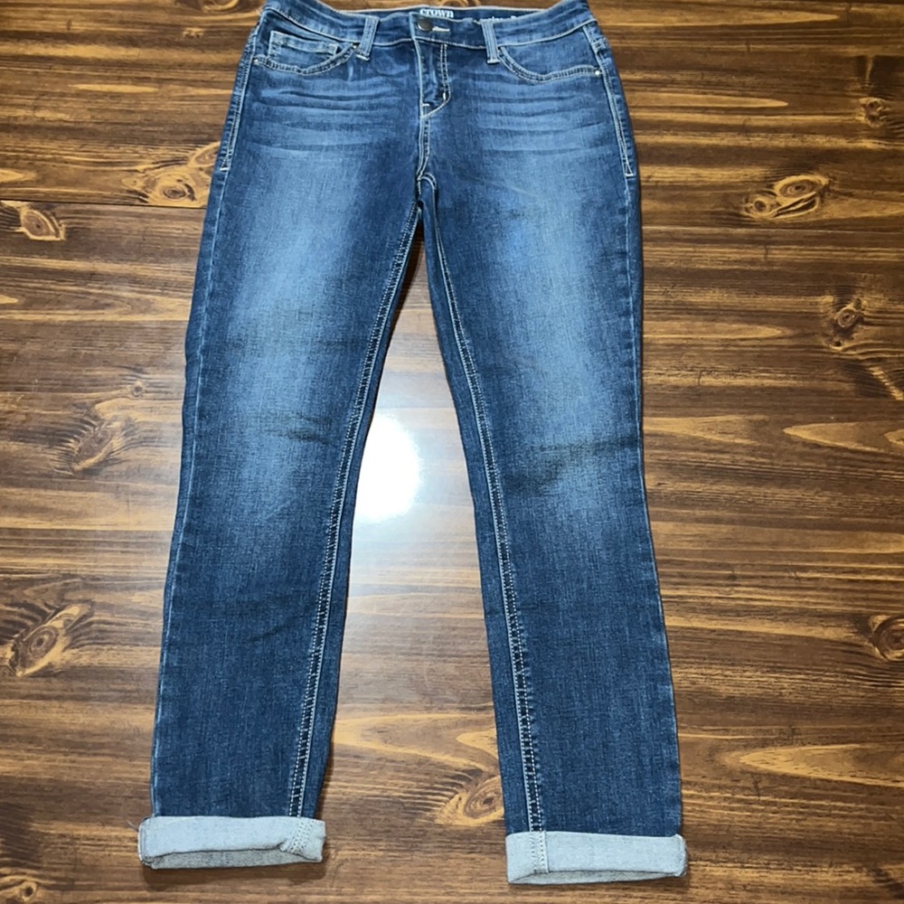 Crown & Ivy skinny hi rise jeans size 2